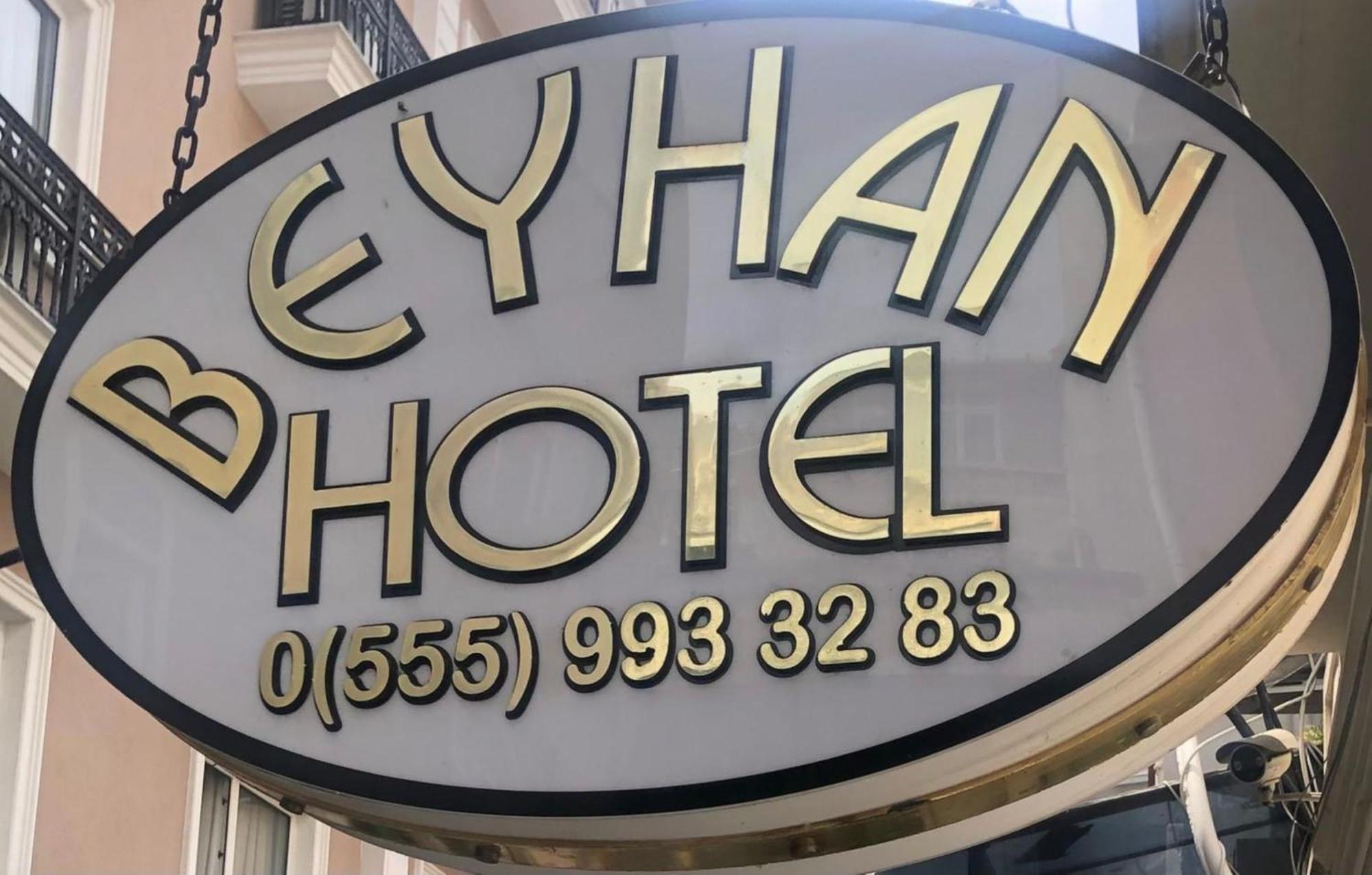 Beyhan Hotel Istanbul Eksteriør bilde